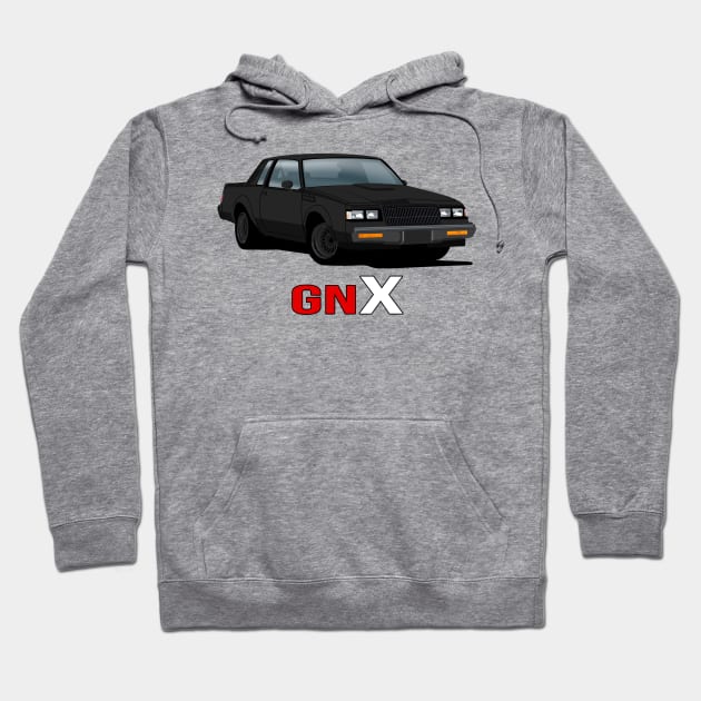 Buick GNX American Car Hoodie by Rebellion Store